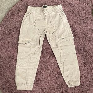 Banana Republic Light Tan Cargo Joggers